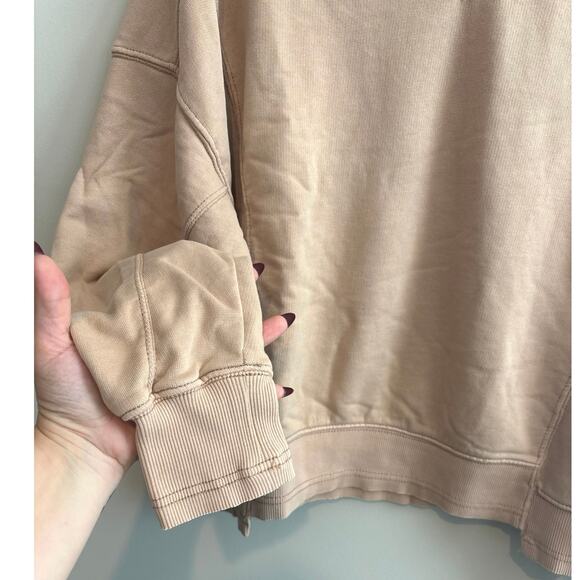 NWT Free People Movement x Hatch Intercept Maternity Pullover Desert Sand Small - Picture 8 of 9
